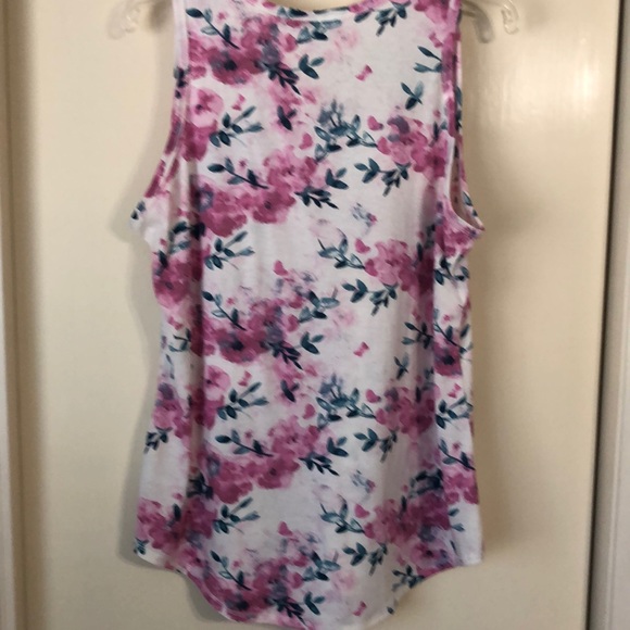 LuLaRoe Floral Tank Top - Picture 2 of 4